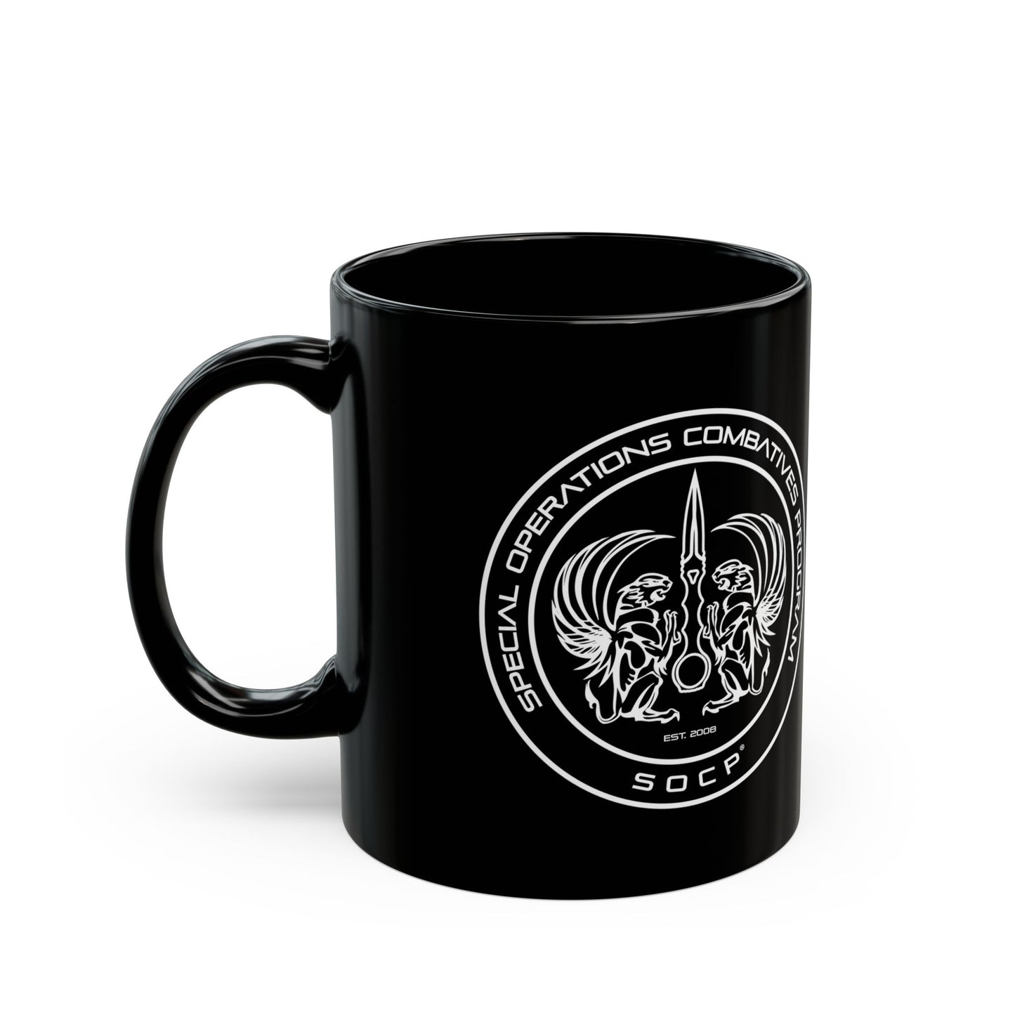 SOCP® Black Mug