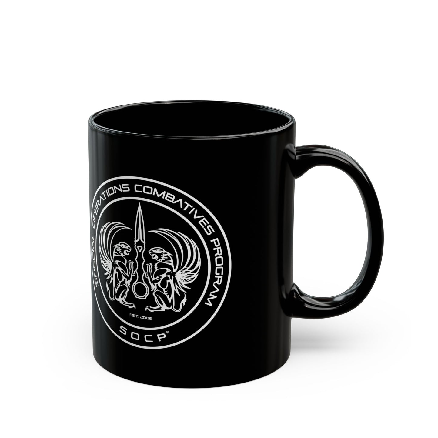 SOCP® Black Mug