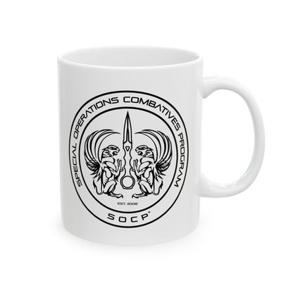 Special Operations Program Ceramic Mug — Tactical Emblem Coffee Cup (11oz, 15oz)
