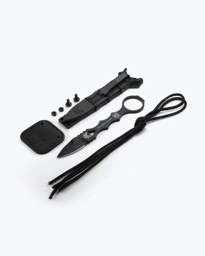 Benchmade Mini 177 SOCP Spear-Point MOLLE compatible sheath