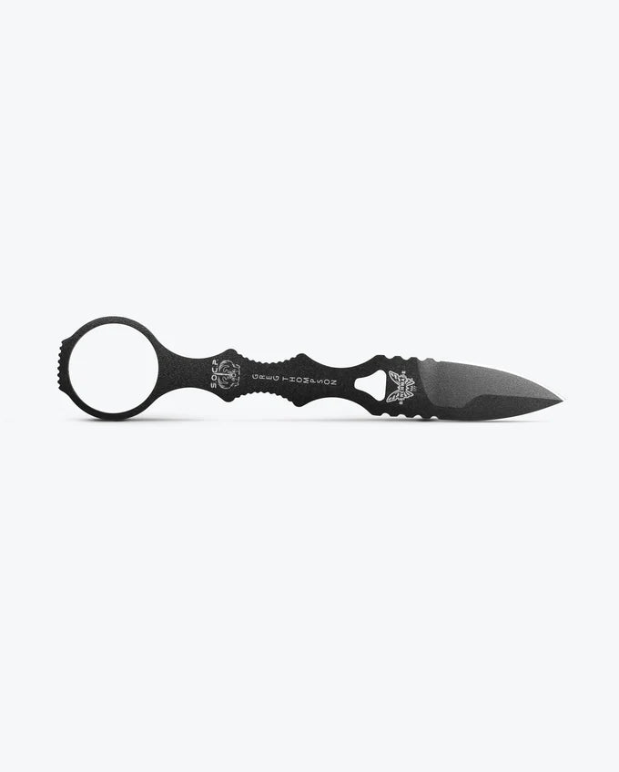 Benchmade Mini 177 SOCP Spear-Point skeletonized handle detail