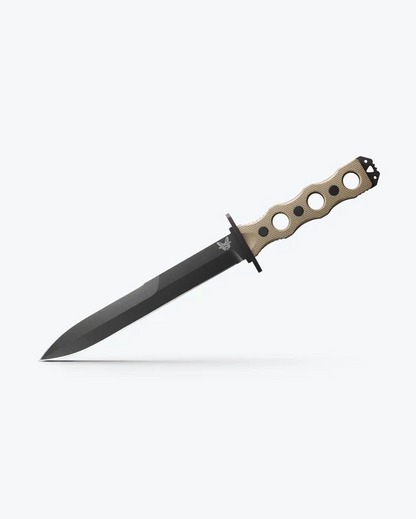 SOCP 185 Fixed Blade tactical combat knife in tan